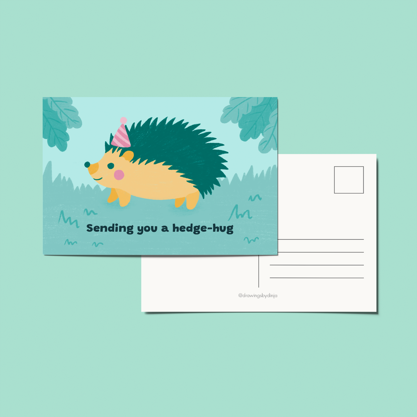 Postcard | Hedgehog