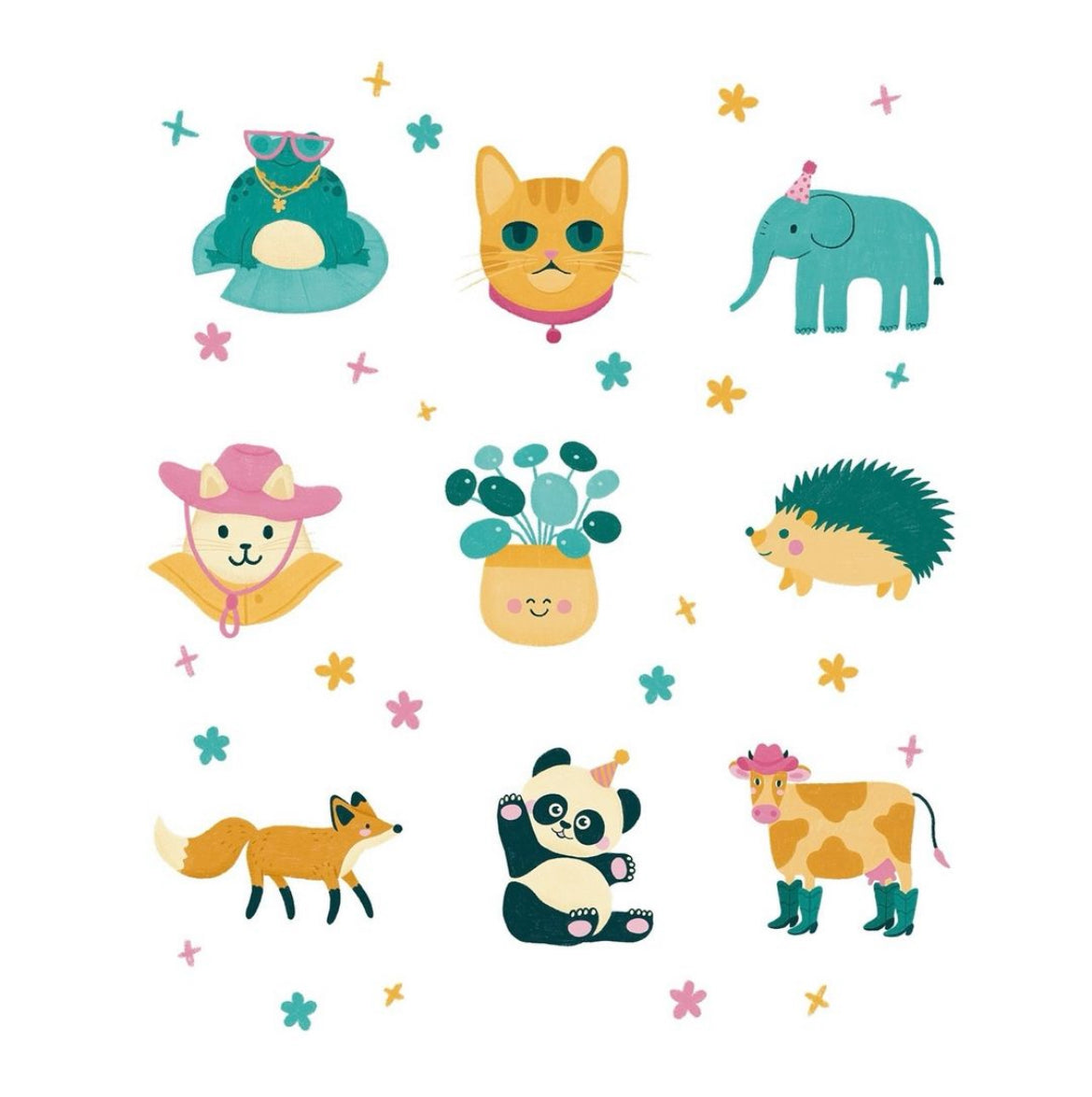 Stickersheet | Sticky Animals