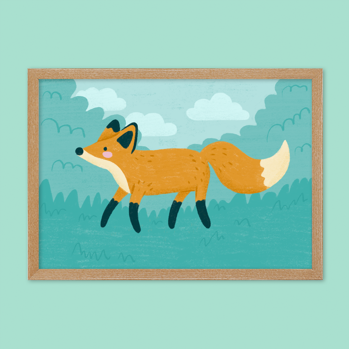 Art print | Fox