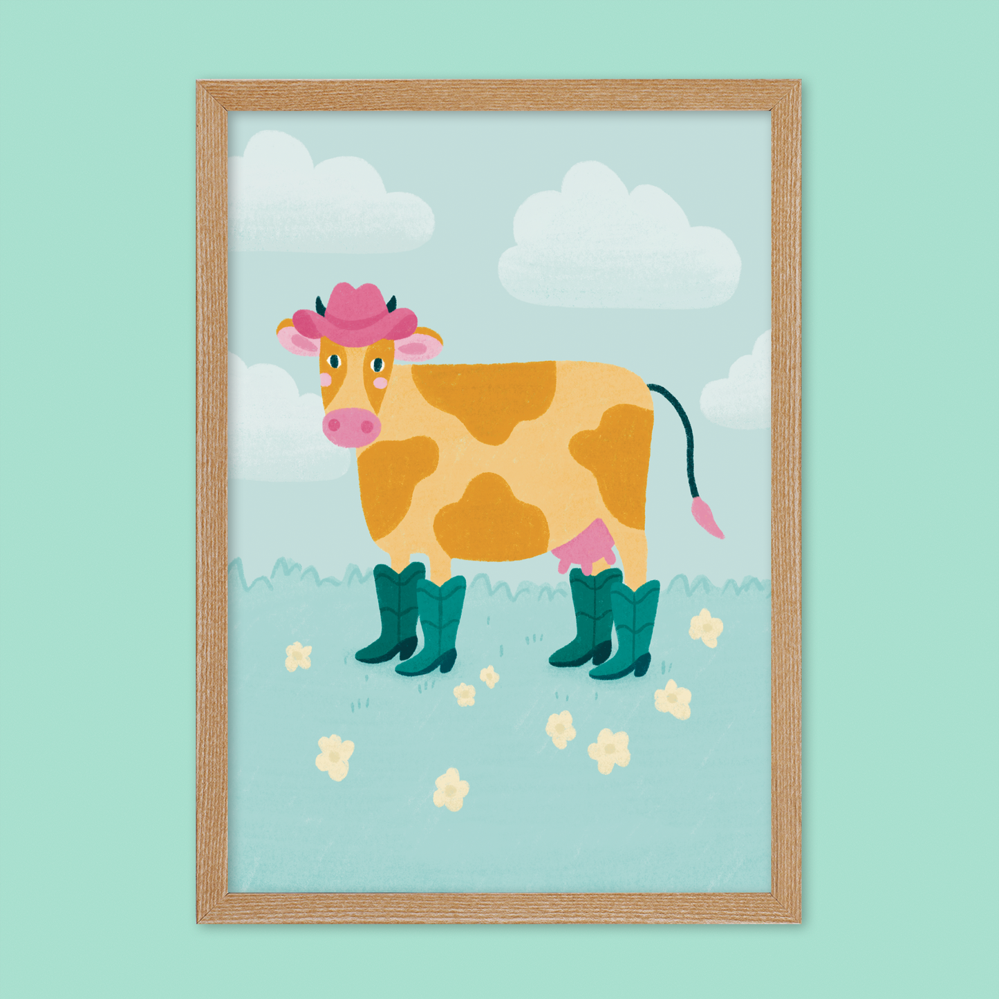 Art print | Cow