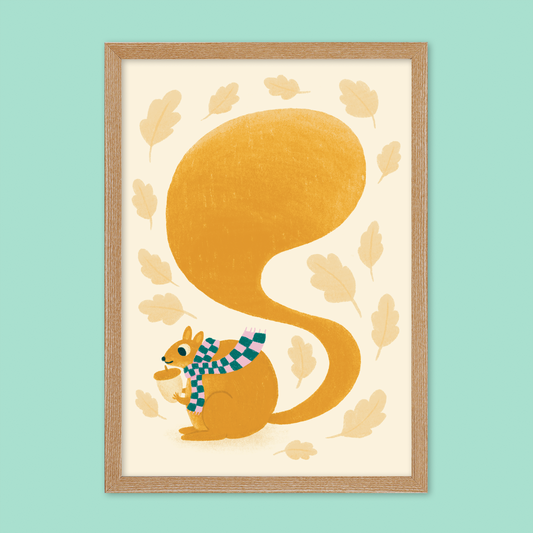 Art print | Squirrel