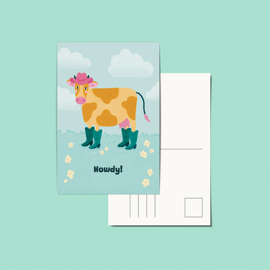 Postcard | Cow