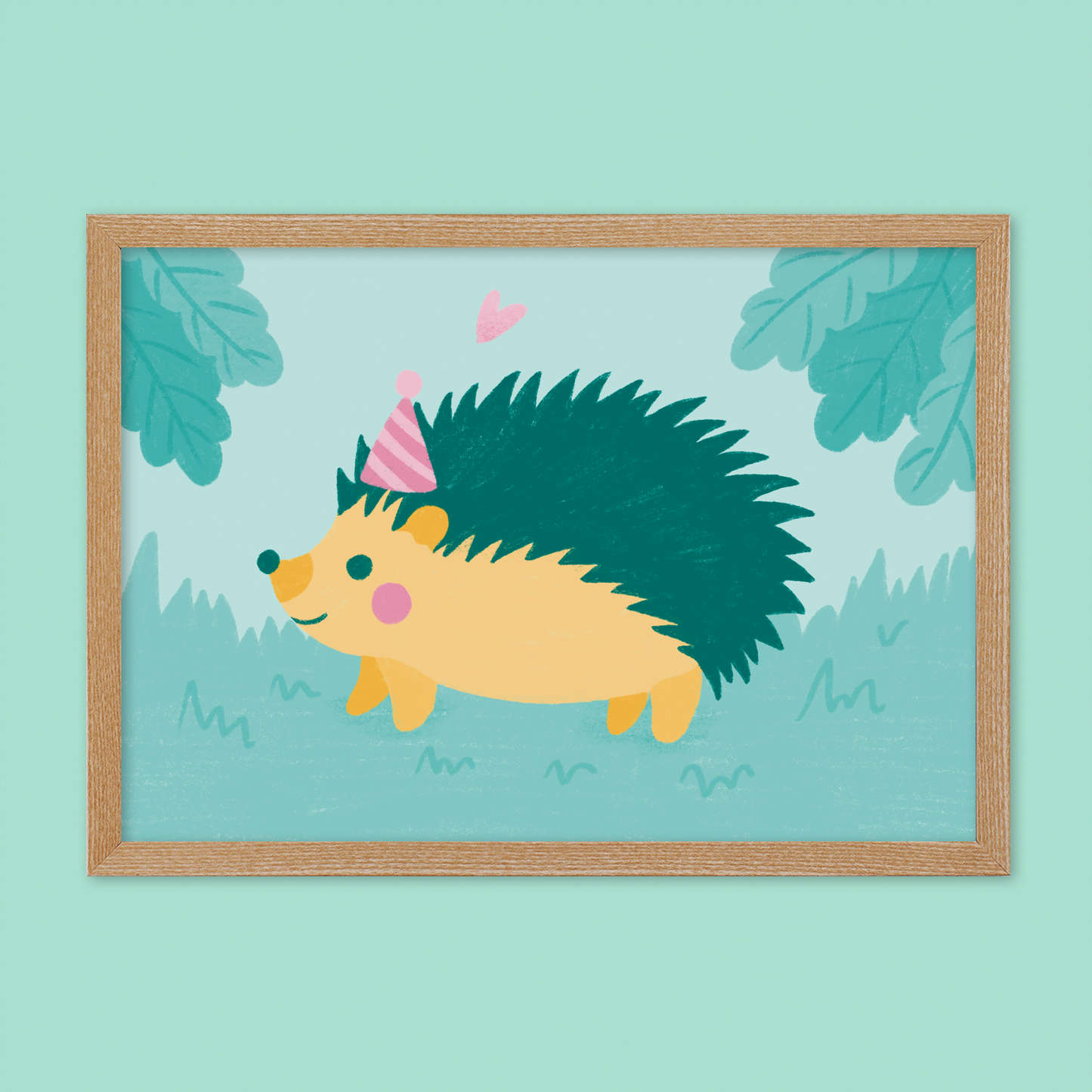 Art print | Hedgehog